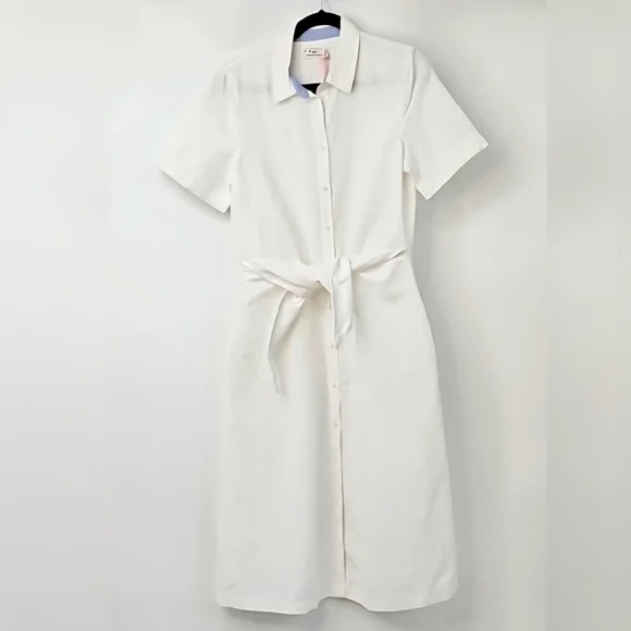 long first communion dresses Pleated Capped Sleeve Long Girls Dress 8 / Ivory